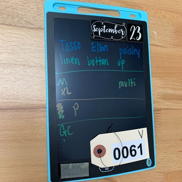 Tasso Elba Linen Shirt Mens XL Extra Large Paisley Short Sleeve Collar Button Up - Picture 7 of 8